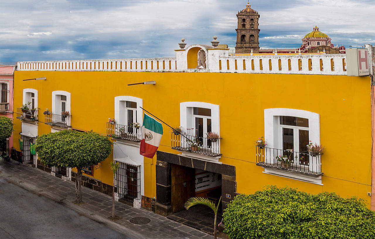 Hotel Ayenda Meson De San Sebastian Puebla Exterior foto